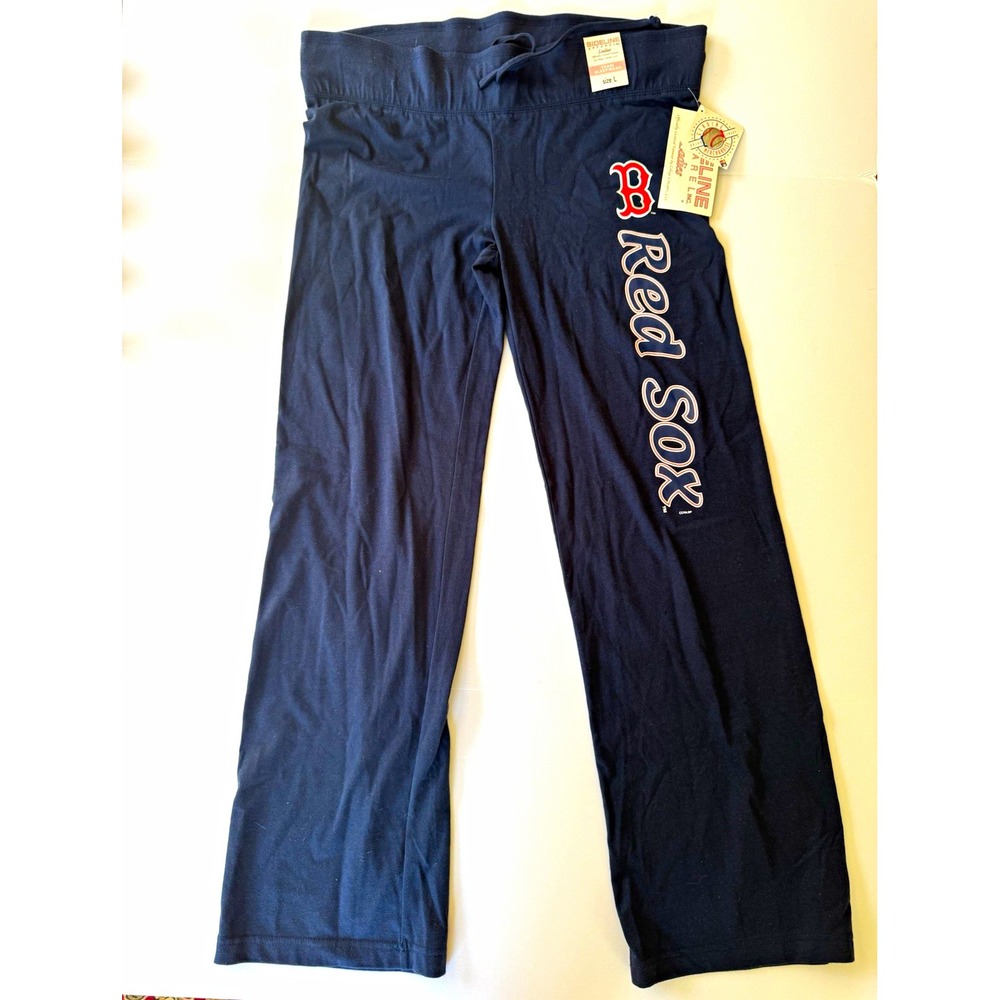Sideline Apparel Boston Red Sox Women's Navy Lounge Pants Size L MLB